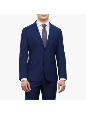 Kenneth Cole Reaction Slim Fit Flex Techni- Cole Two Piece Suit - NWT